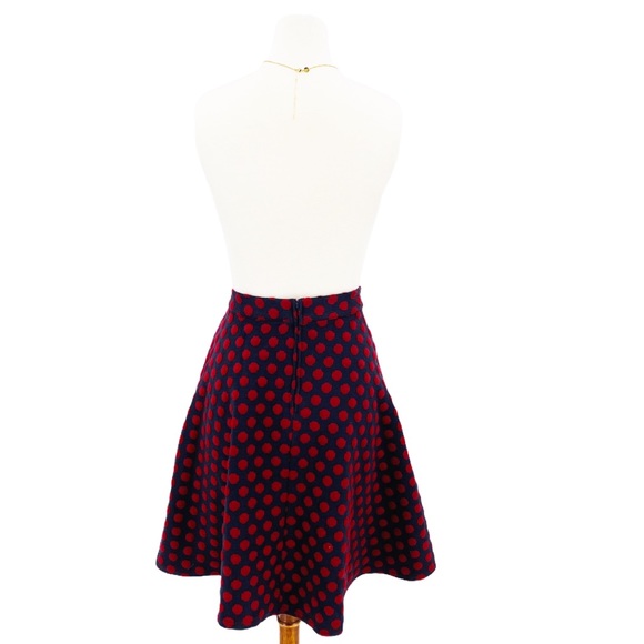 MODCLOTH Polka Dot A-Line Mini Skirt Size L - Picture 9 of 12